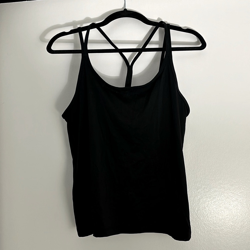 PINK strappy workout tank